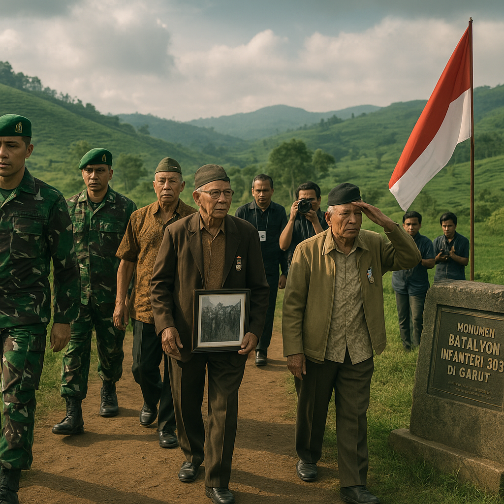 Napak Tilas Jejak Juang Batalyon Infanteri 303 di Garut, Teladani Perjuangan 1947