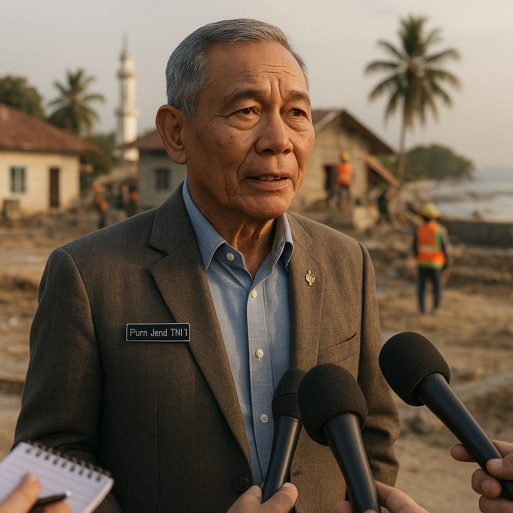 Purnawirawan Jenderal TNI (Hor) Mengenang Peran TNI dalam Pemulihan Pasca-Konflik di Aceh