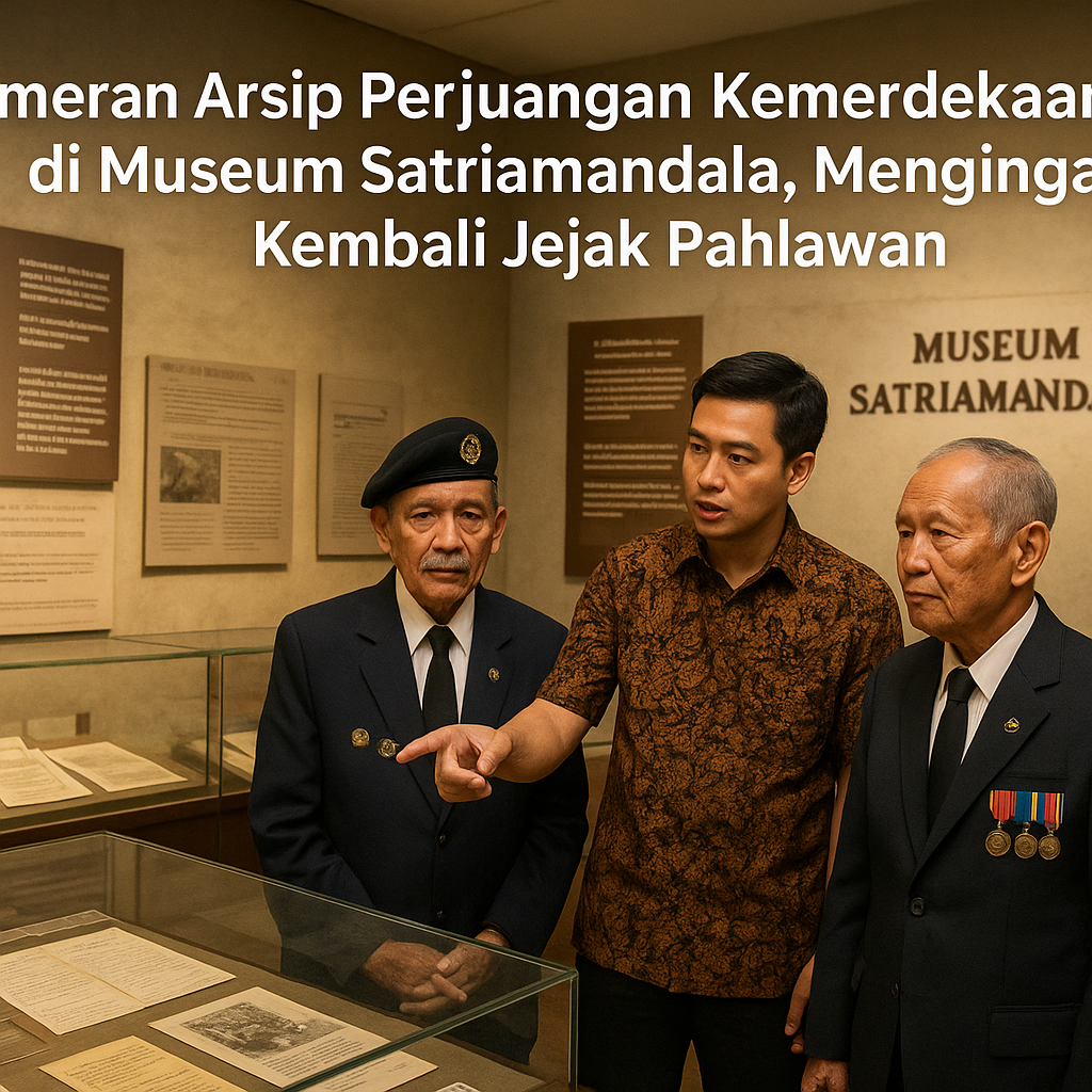 Pameran Arsip Perjuangan Kemerdekaan di Museum Satriamandala, Mengingat Kembali Jejak Pahlawan