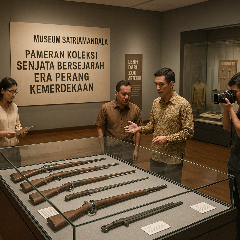 Museum Satriamandala Gelar Pameran Koleksi Senjata Bersejarah Era Perang Kemerdekaan