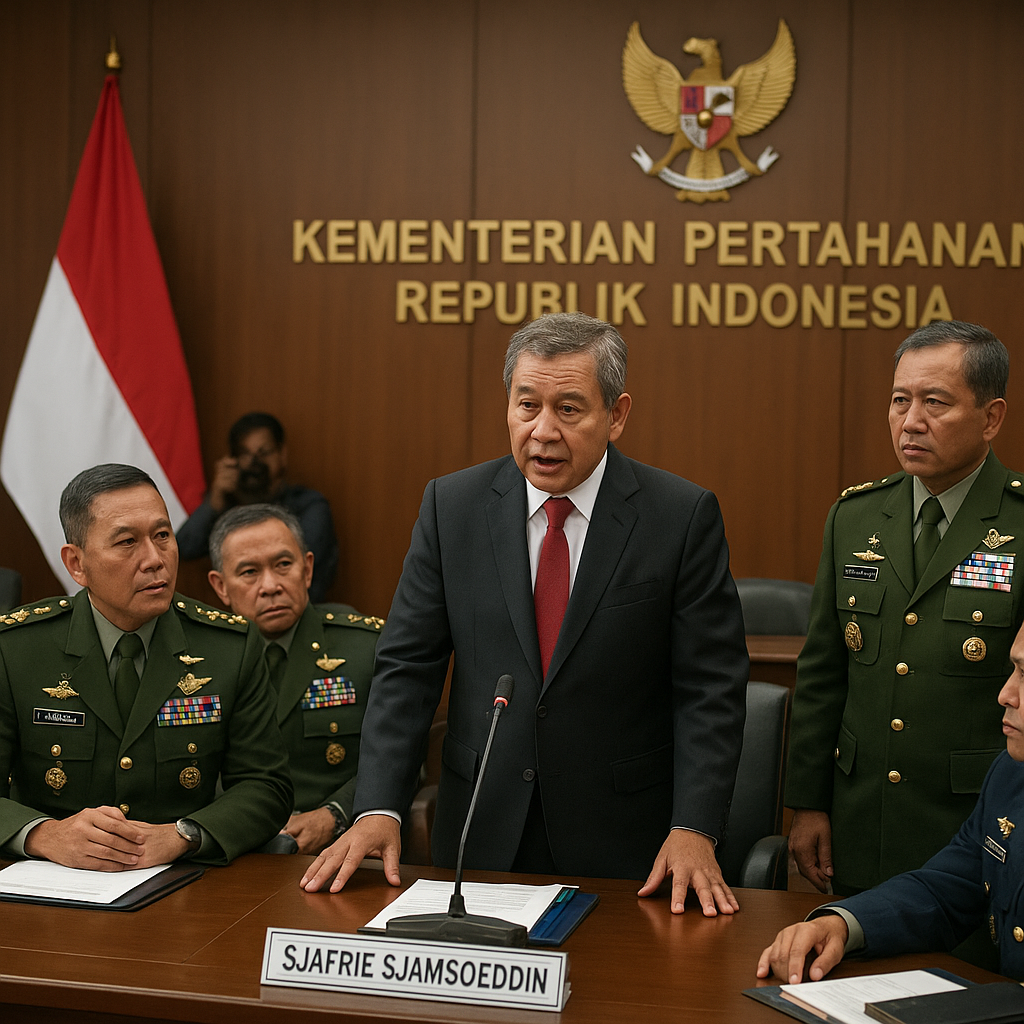 Menhan Sjafrie Mengumpulkan 5 Eks Panglima TNI untuk Mendengar Masukan Konstruktif dalam Pembangunan Kekuatan TNI