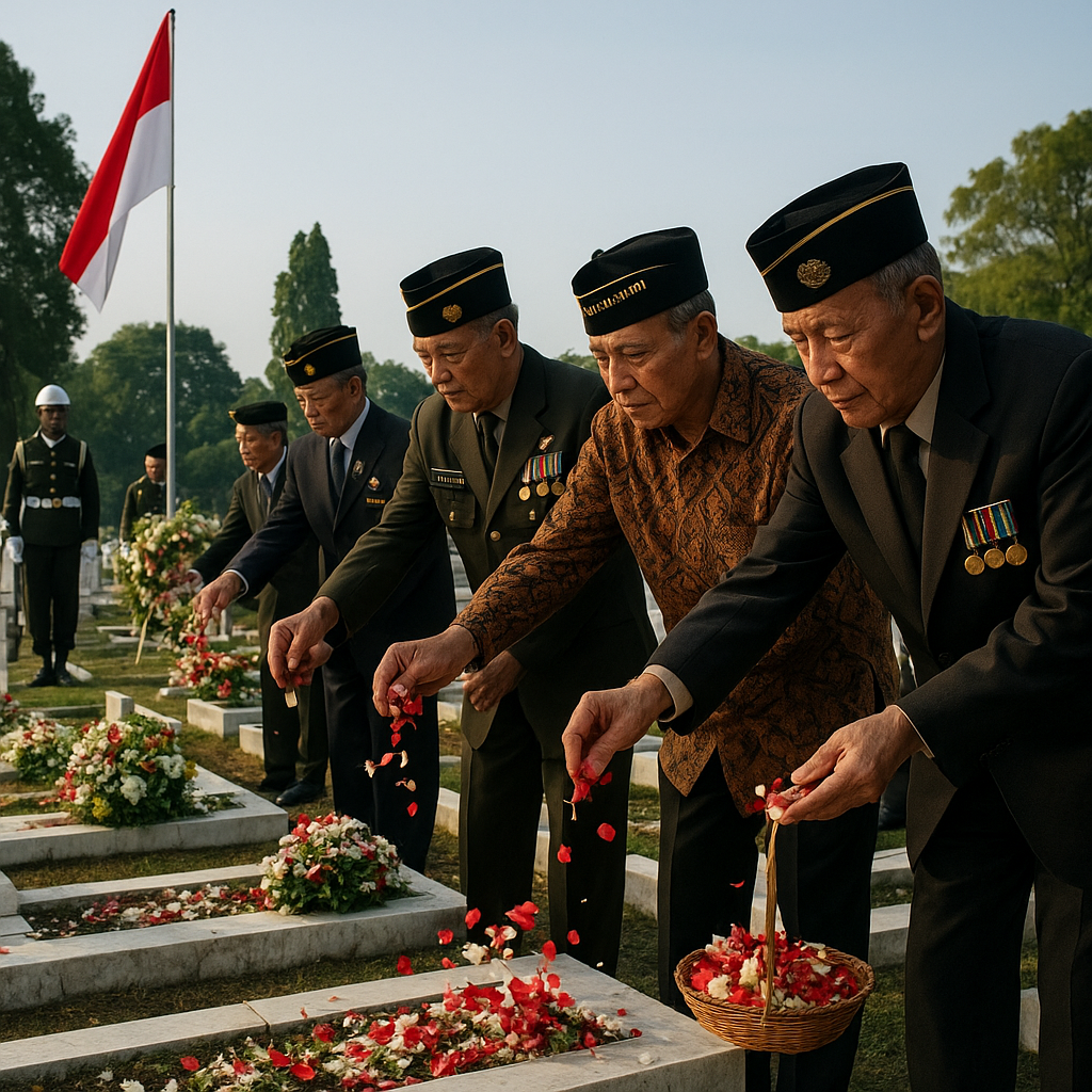 Ziarah Nasional ke Makam Pahlawan Kalibata: Hormat Abadi Para Purnawirawan