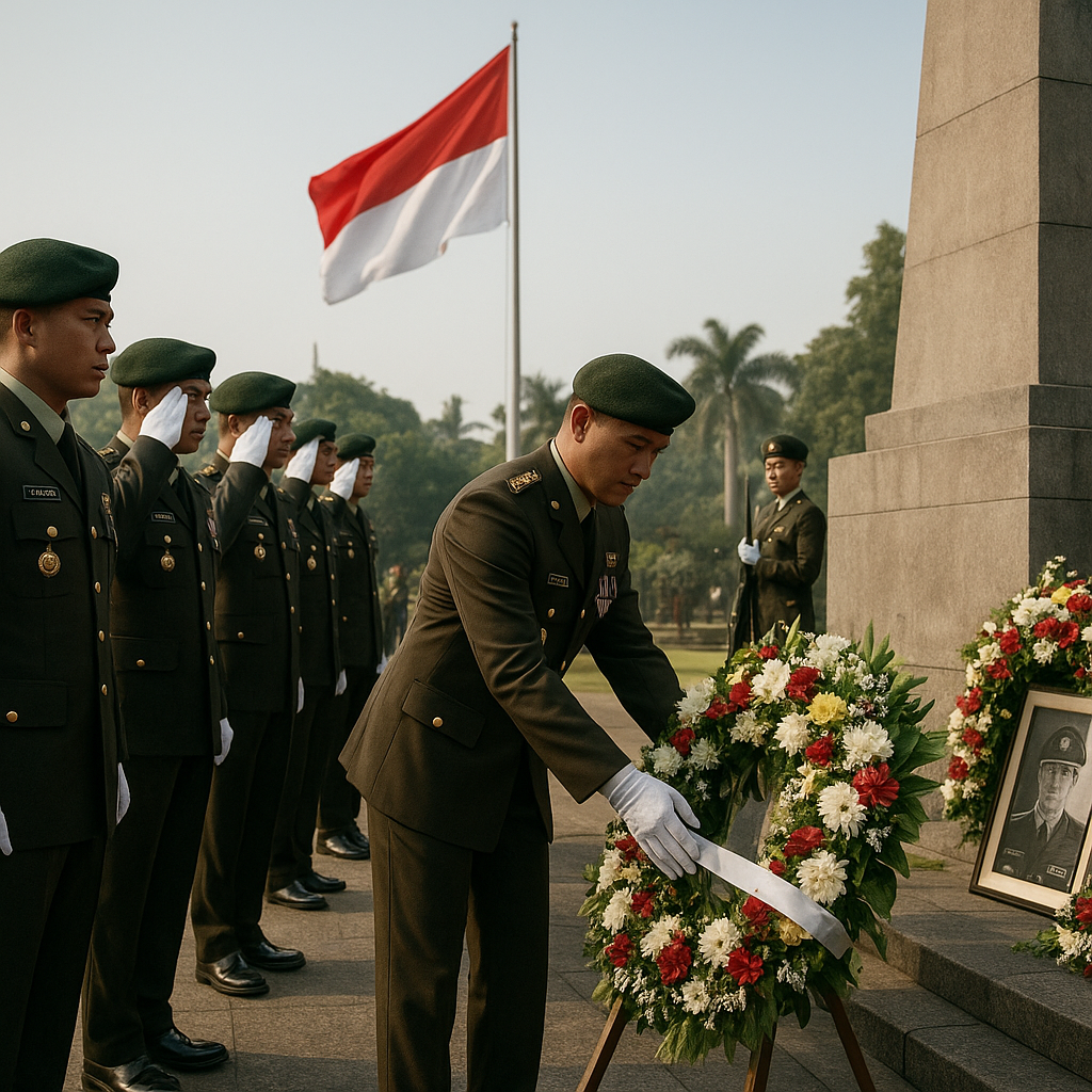 Kodam Jaya/Jayakarta Mengenang Para Pahlawan: Tradisi Penghormatan yang Tak Pernah Pudar