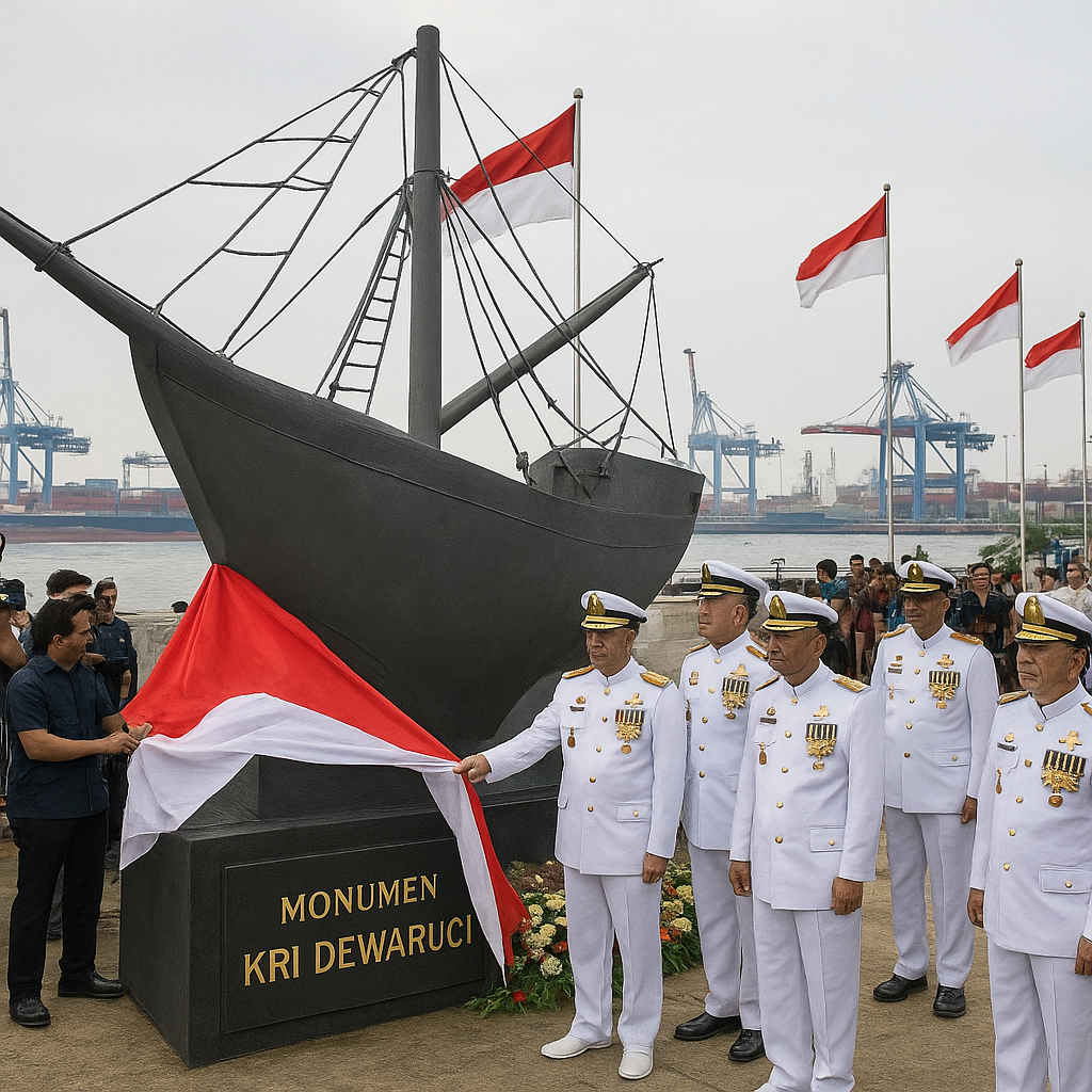 Purnawirawan TNI AL Bangun Monumen Kapal Perang di Pelabuhan Tanjung Priok