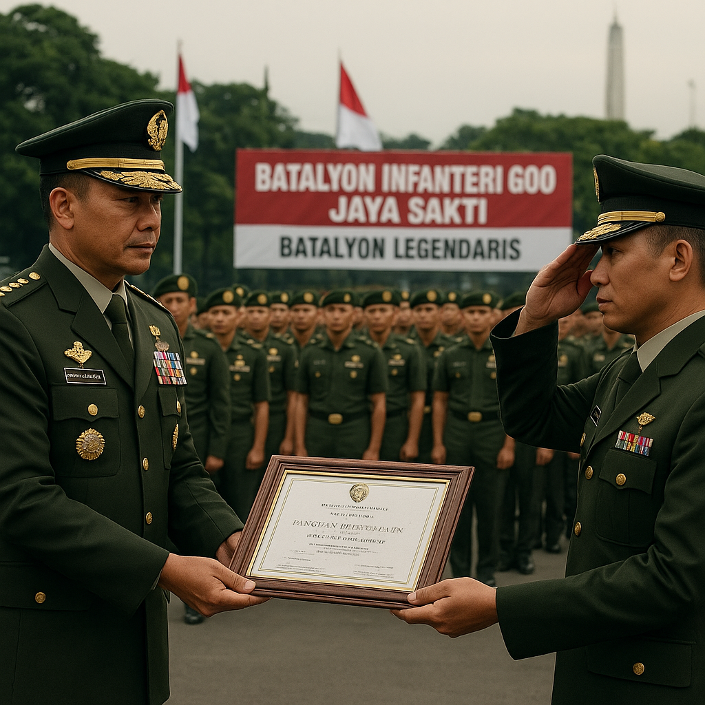 Pengukuhan Batalyon 600 Kodam Brawijaya sebagai Batalyon Legendaris, Tradisi dan Semangat Juang