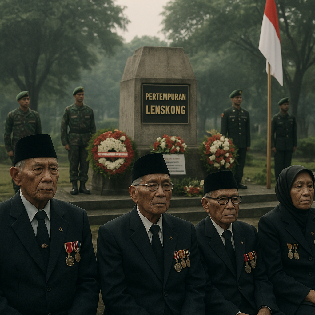 Peringatan 81 Tahun Pertempuran Lengkong: Kenangan Heroik Para Prajurit TNI