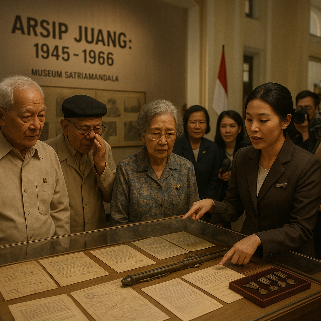 Pameran 'Arsip Juang: 1945-1966' Dibuka di Museum Satriamandala