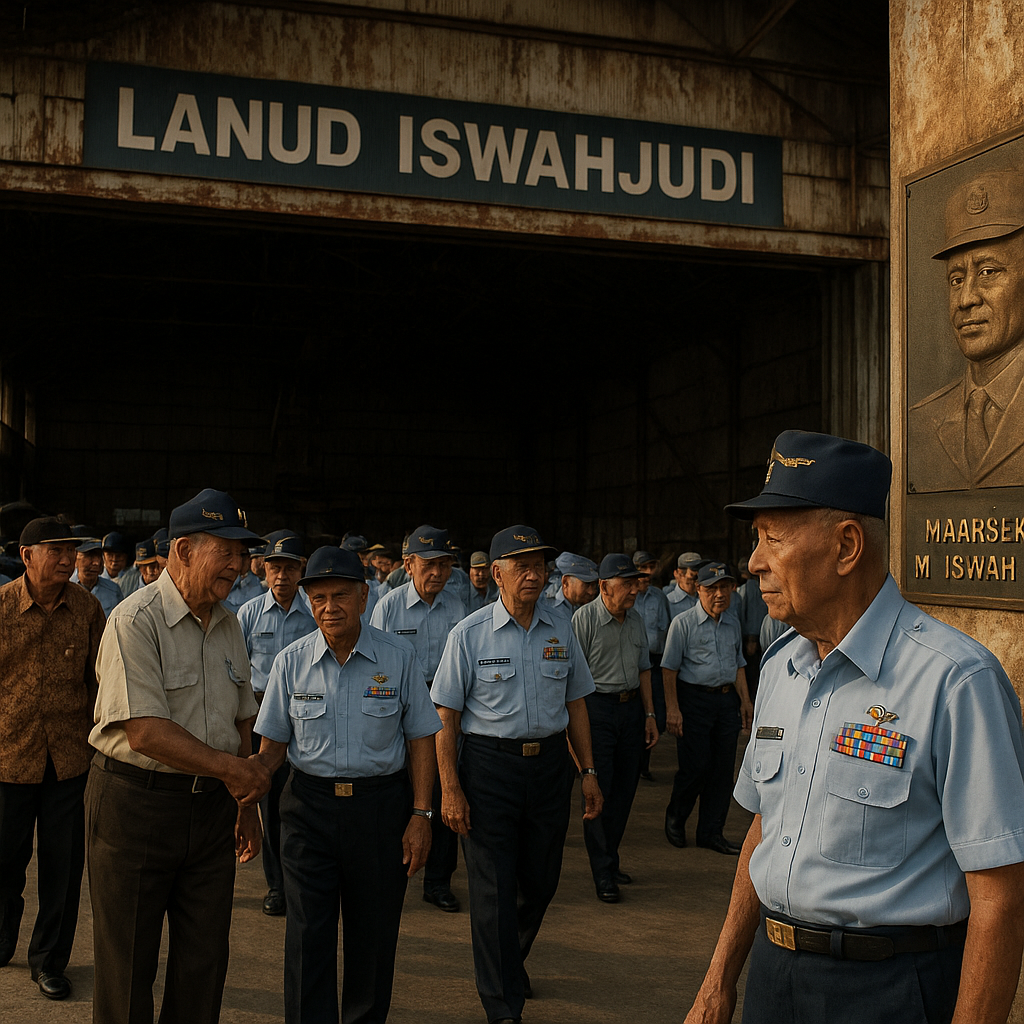 Purnawirawan TNI AU Gelar Napak Tilas Lanud Iswahjudi: Mengenang Jejak Penerbang Legendaris
