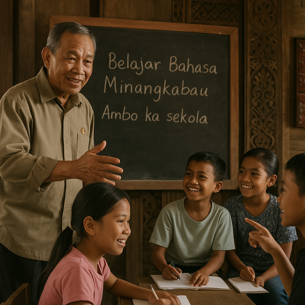 Kisah Purnawirawan TNI Pertahankan Bahasa Daerah melalui Pendidikan Informal