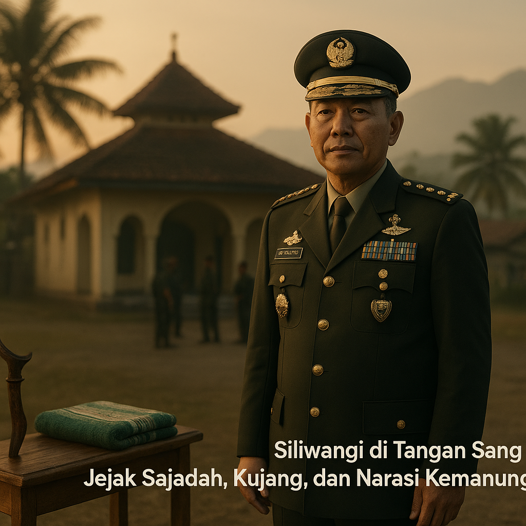 Siliwangi di Tangan Sang Marbot: Jejak Sajadah, Kujang, dan Narasi Kemanunggalan