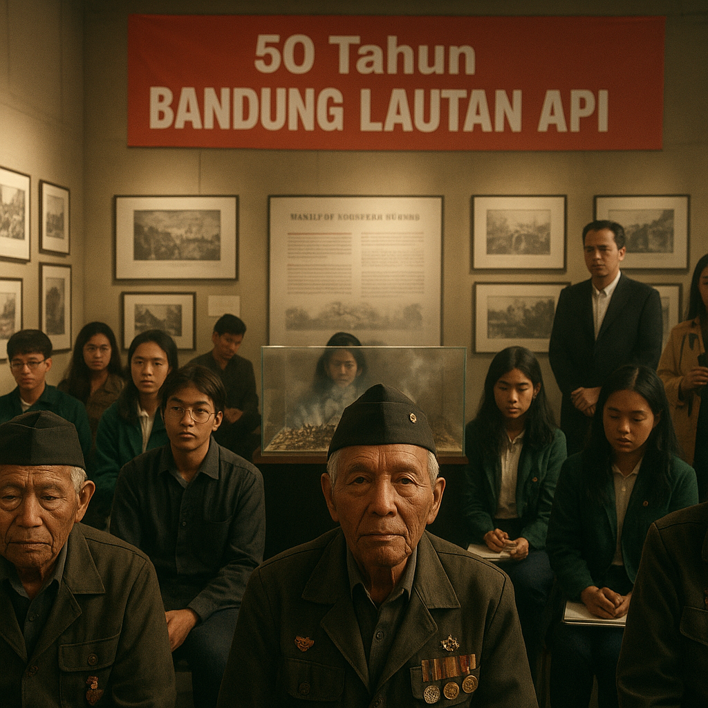 50 Tahun Peristiwa Bandung Lautan Api, Kenangan Tak Terlupakan bagi Veteran