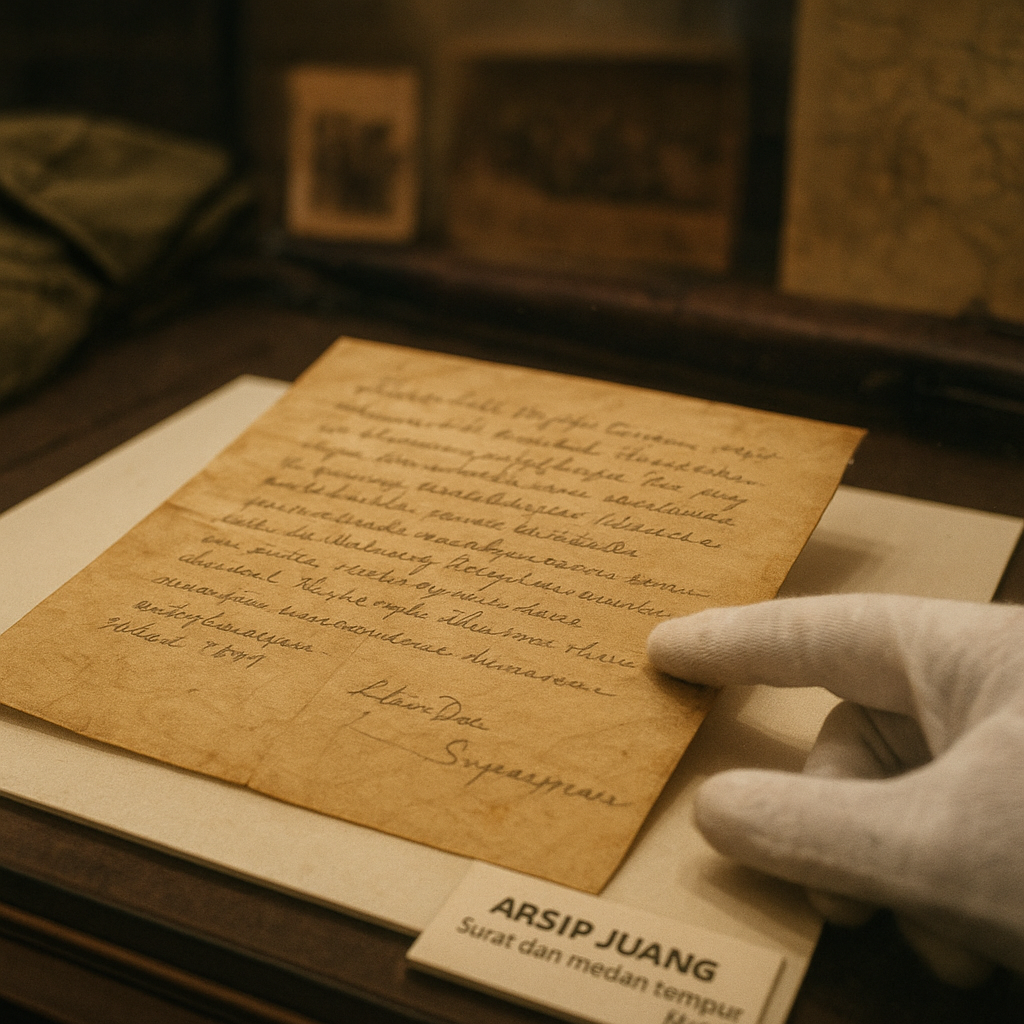Arsip Juang: Surat Dari Medan Tempur yang Tersimpan 80 Tahun di Museum TNI
