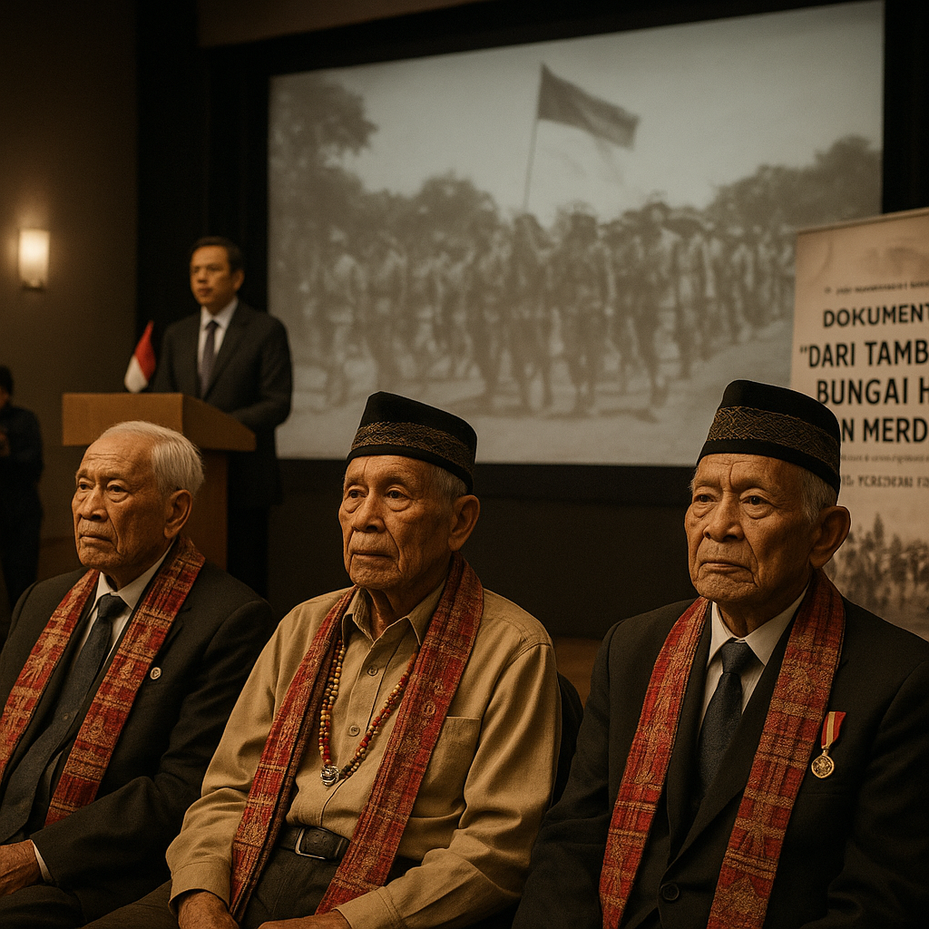 Dokumenter ‘Dari Tambun Bungai ke Medan Merdeka’ Diluncurkan untuk Peringati Peristiwa 1945