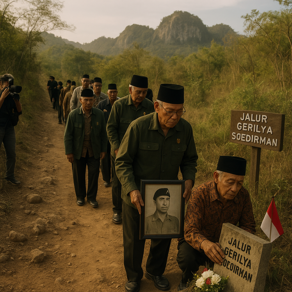 Napak Tilas Jalur Gerilya Panglima Besar Jenderal Soedirman di Pacitan