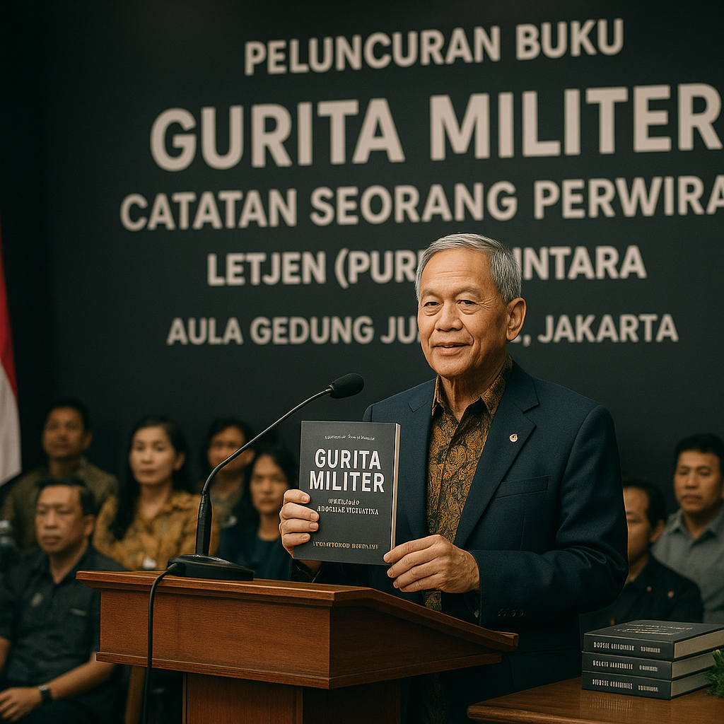 Peluncuran Buku 'Gurita Militer: Catatan Seorang Perwira' Karya Letjen (Purn) Kuntara