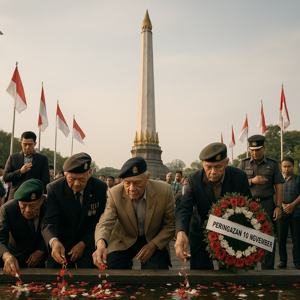 Peringatan 81 Tahun Pertempuran 10 November: Kenangan Arek-Arek Suroboyo yang Tak Lekang oleh Waktu