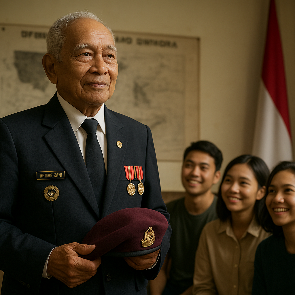 Kisah Purnawirawan Letnan Kolonel Marinir (Purn) Ahmad Zaini: Dari Operasi Dwikora Hingga Membimbing Generasi Muda