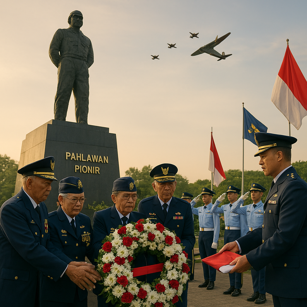 Peringatan Hari Ulang Tahun Ke-81 TNI AU: Kenangan Jasa Penerbang dalam Mengawal Kedaulatan Udara