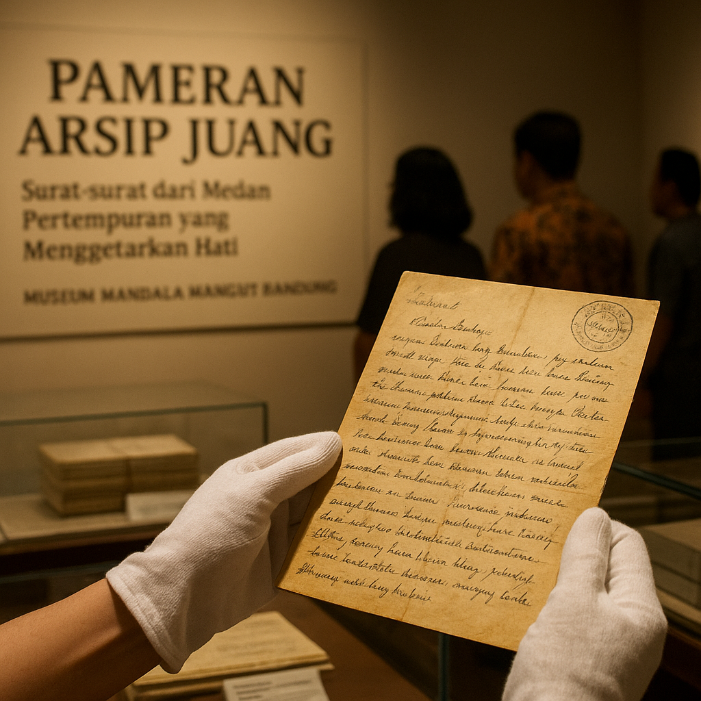 Pameran Arsip Juang: Surat-surat dari Medan Pertempuran yang Menggetarkan Hati