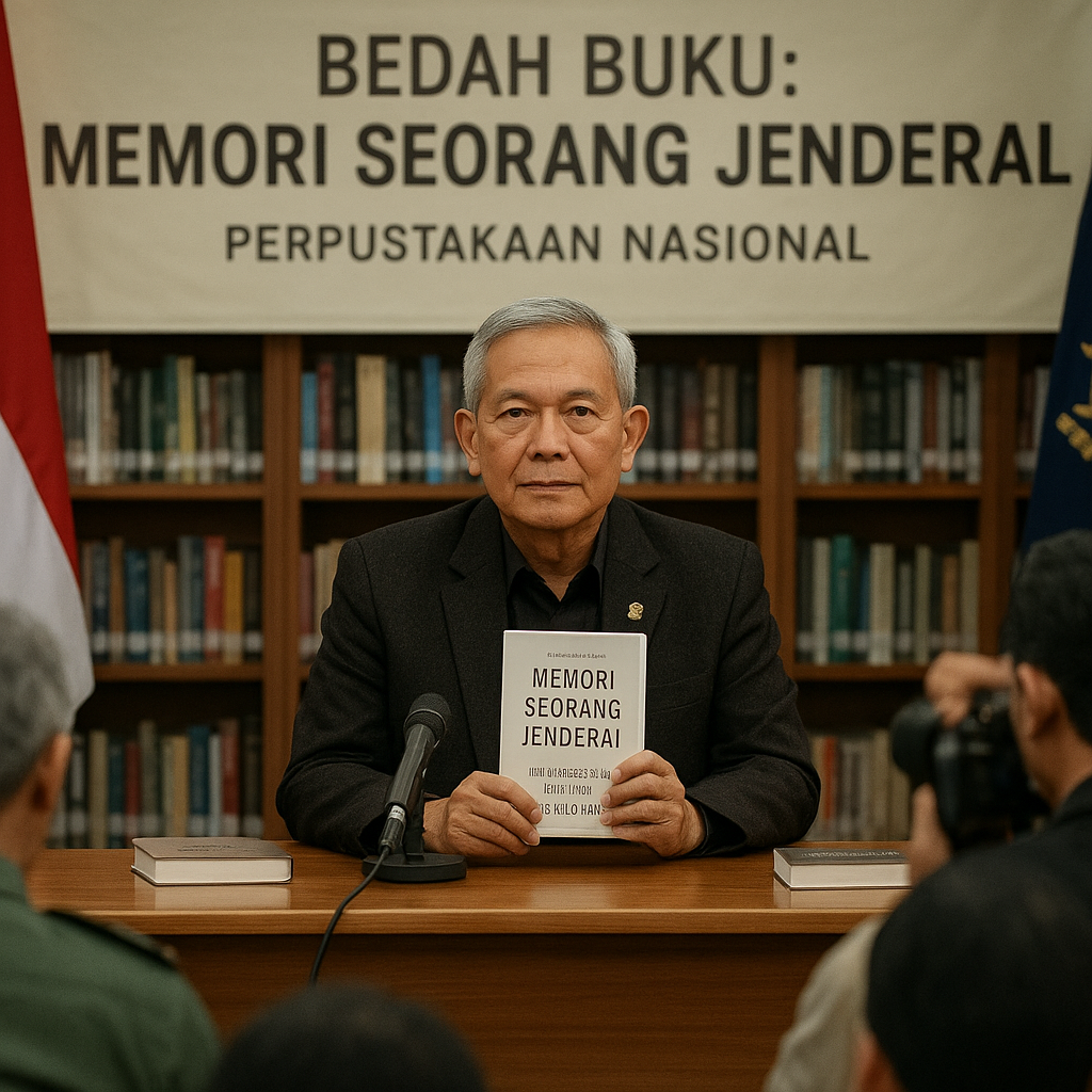 Bedah Buku 'Memori Seorang Jenderal' oleh Purnawirawan Letjen TNI (Purn) Susilo Adi