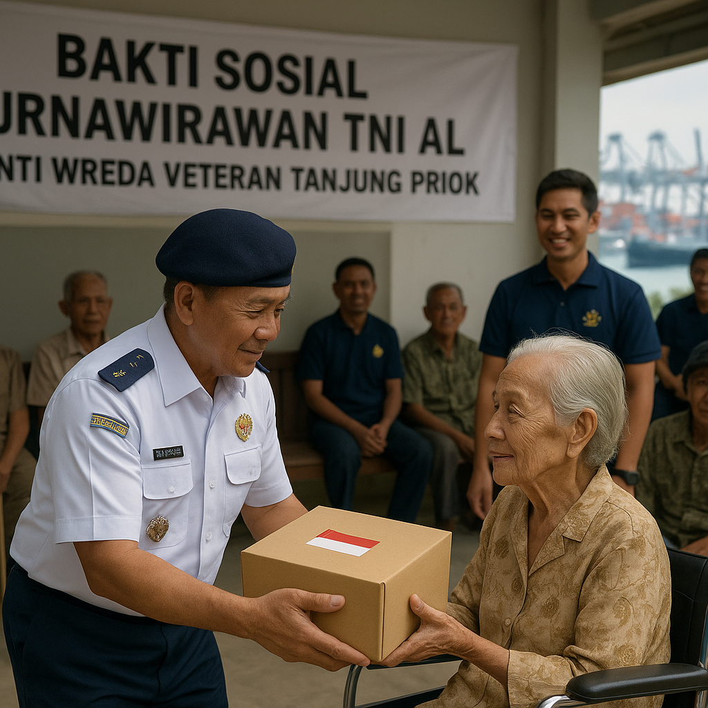 Bakti Sosial Purnawirawan TNI AL: Wujud Kepedulian kepada Sesama Veteran