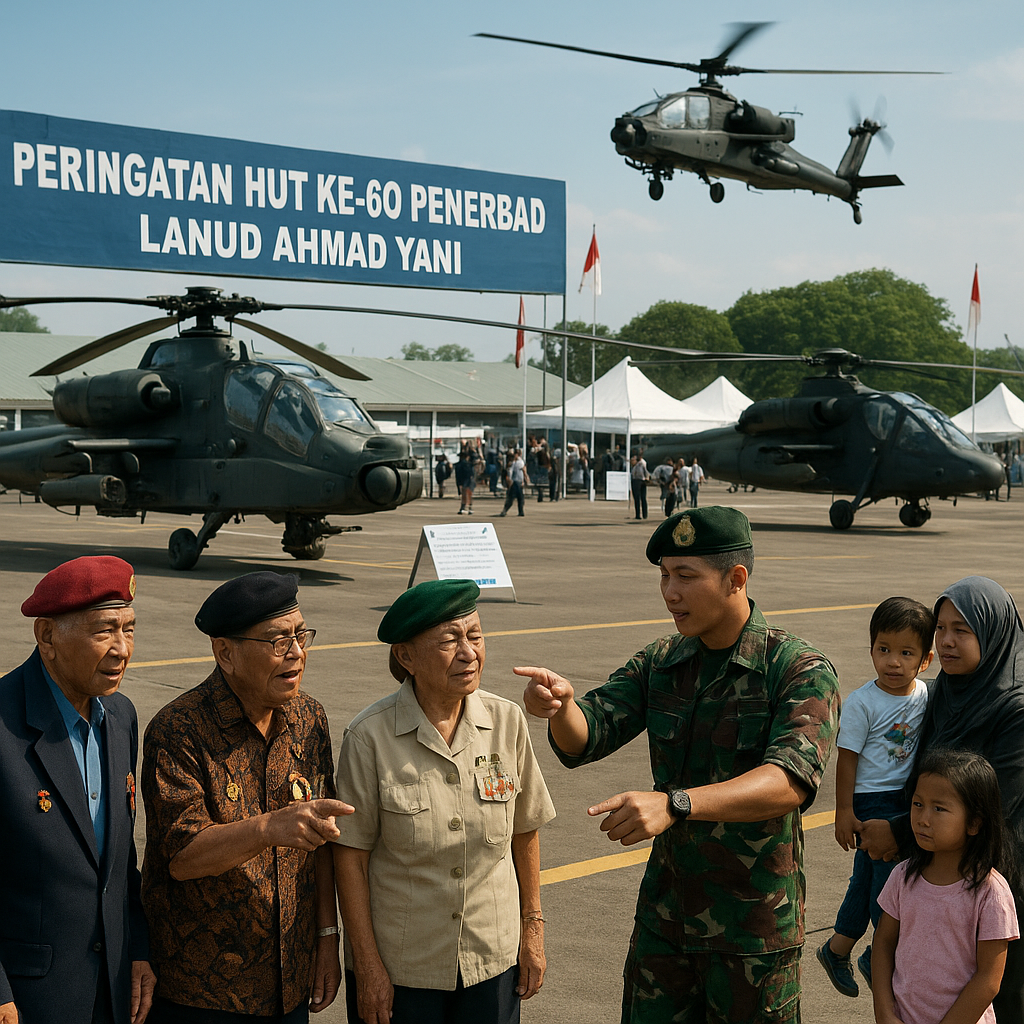 Peringatan Hari Ulang Tahun ke-60 Penerbad: Sejarah Helikopter Tempur di Medan Operasi