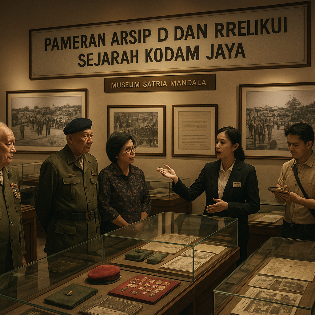 Pameran Arsip dan Relikui Sejarah Kodam Jaya, Menelusuri Kembali Peran di Ibu Kota
