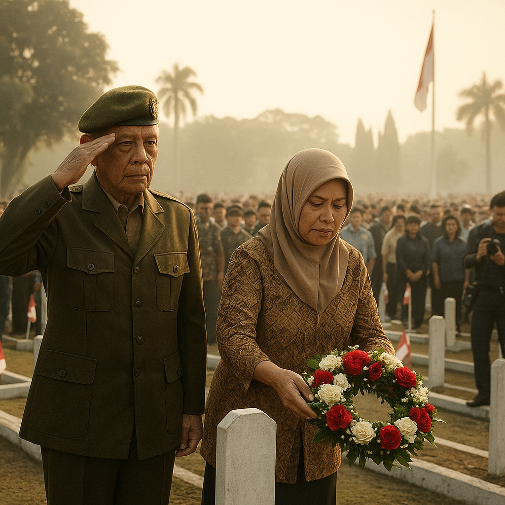 Ziarah Nasional ke TMP Kalibata: Kenangan Jasa Para Pahlawan yang Tak Lekang oleh Waktu
