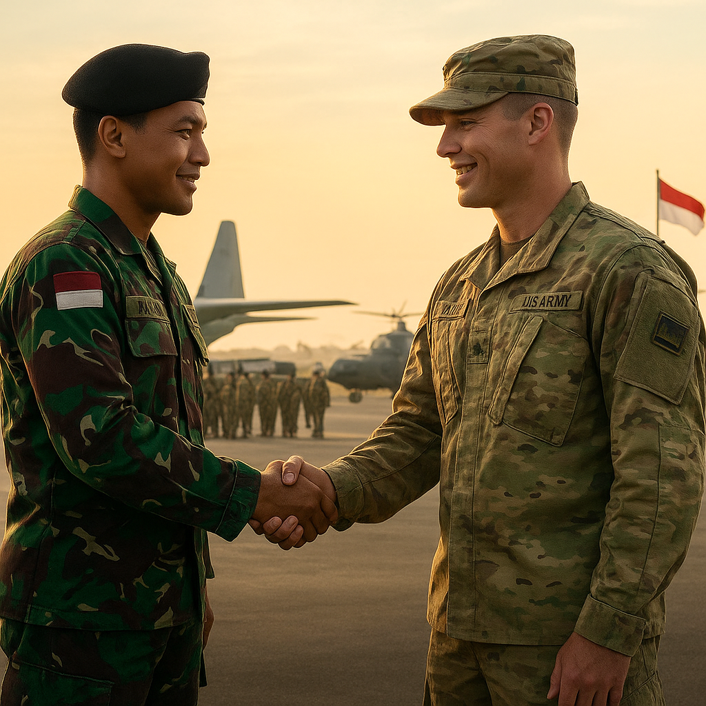 Tentara AS dan Indonesia Perkuat Kemitraan melalui Latihan Ksatria Warrior 2026