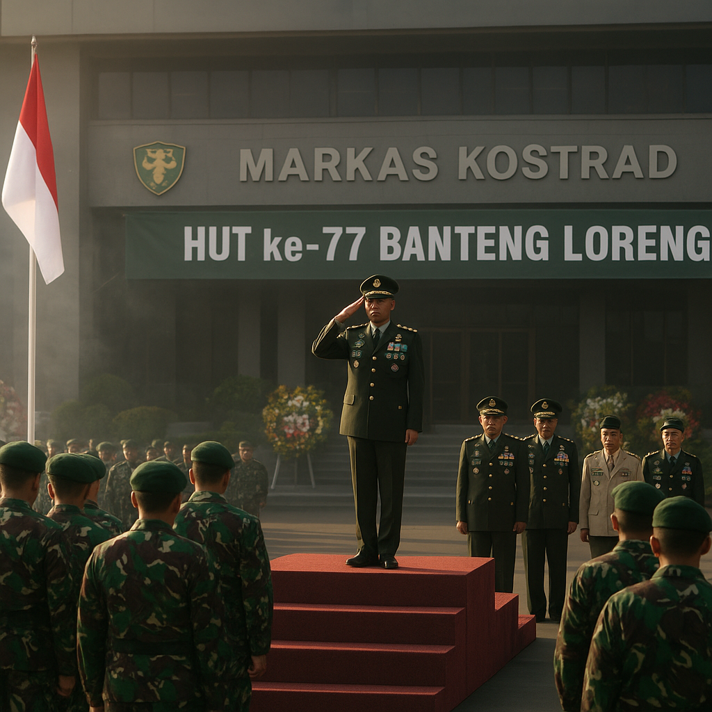 Peringatan Hari Jadi ke-77 Banteng Loreng, Tradisi Satuan Tetap Terjaga