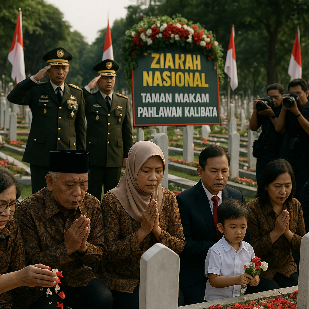 Ziarah Nasional ke Taman Makam Pahlawan Kalibata: Kenangan Akan Jasa Pahlawan