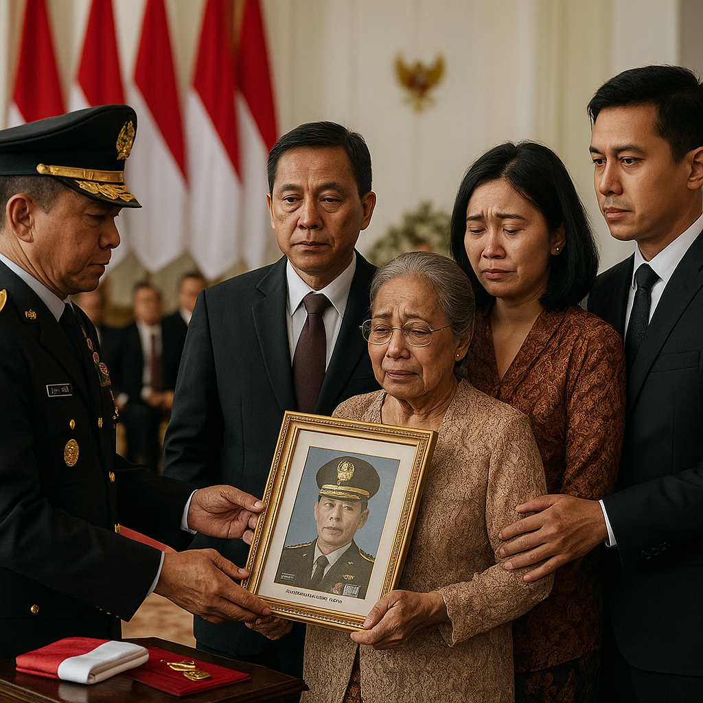 Letjen (Purn) Sarwo Edhie Wibowo Dapat Gelar Pahlawan Nasional, Keluarga Terharu