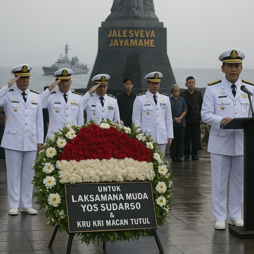 Peringatan Hari Dharma Samudera ke-64: Mengenang Perjuangan TNI AL di Laut