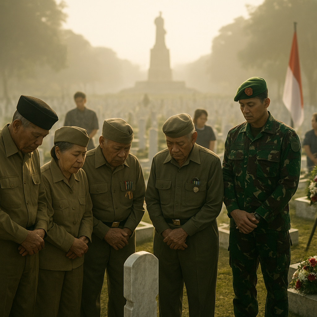 Peringatan Hari Pahlawan Nasional di TMP Kalibata: Doa Bersama untuk Arwah Para Pejuang