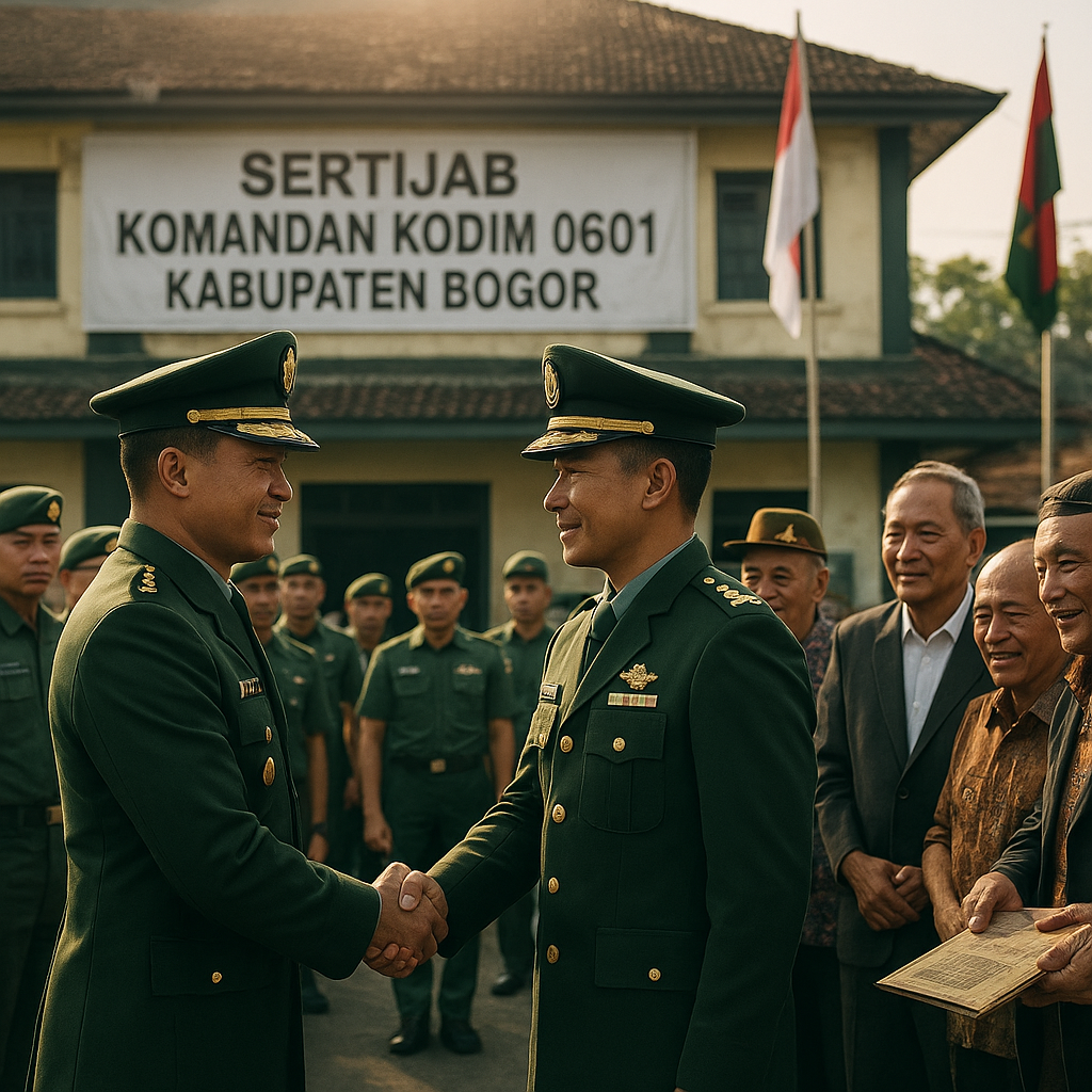 Tradisi Sertijab Komandan Kodim Diselingi Nostalgia Para Purnawirawan
