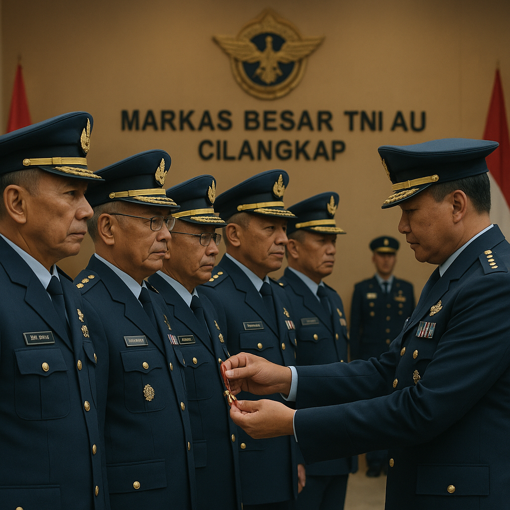 Penghargaan Bintang Dharma untuk Purnawirawan TNI AU yang Berjasa dalam Operasi Seroja