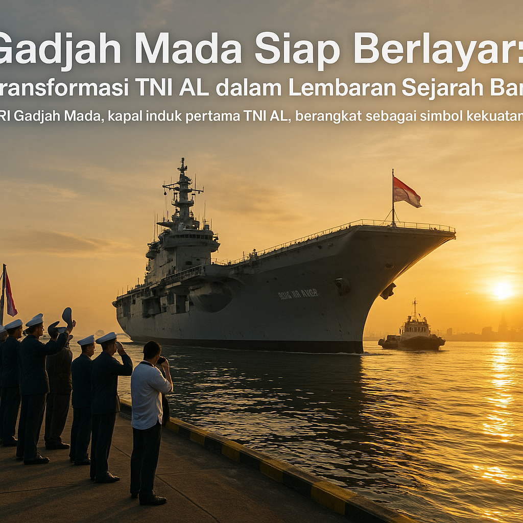 Gadjah Mada Siap Berlayar: Transformasi TNI AL dalam Lembaran Sejarah Baru