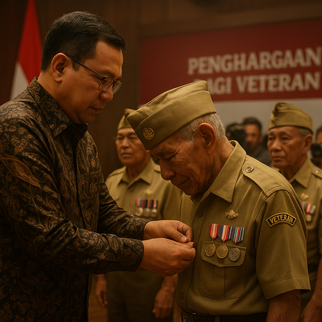 Penghargaan bagi Veteran: Pemerintah Memberikan Tanda Jasa kepada Purnawirawan yang Berkontribusi dalam Operasi Trikora