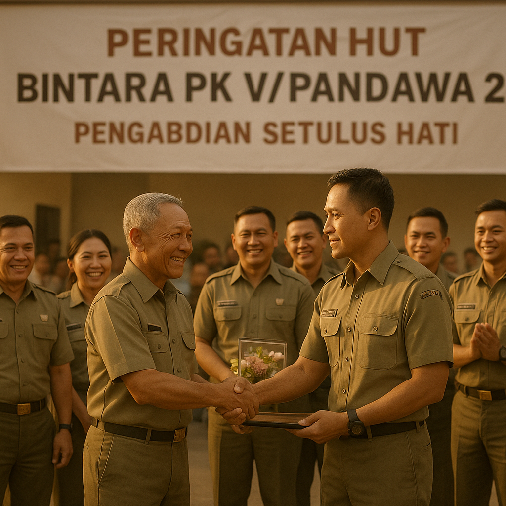 Peringatan HUT Bintara PK V/Pandawa 20 Tahun Pengabdian Setulus Hati