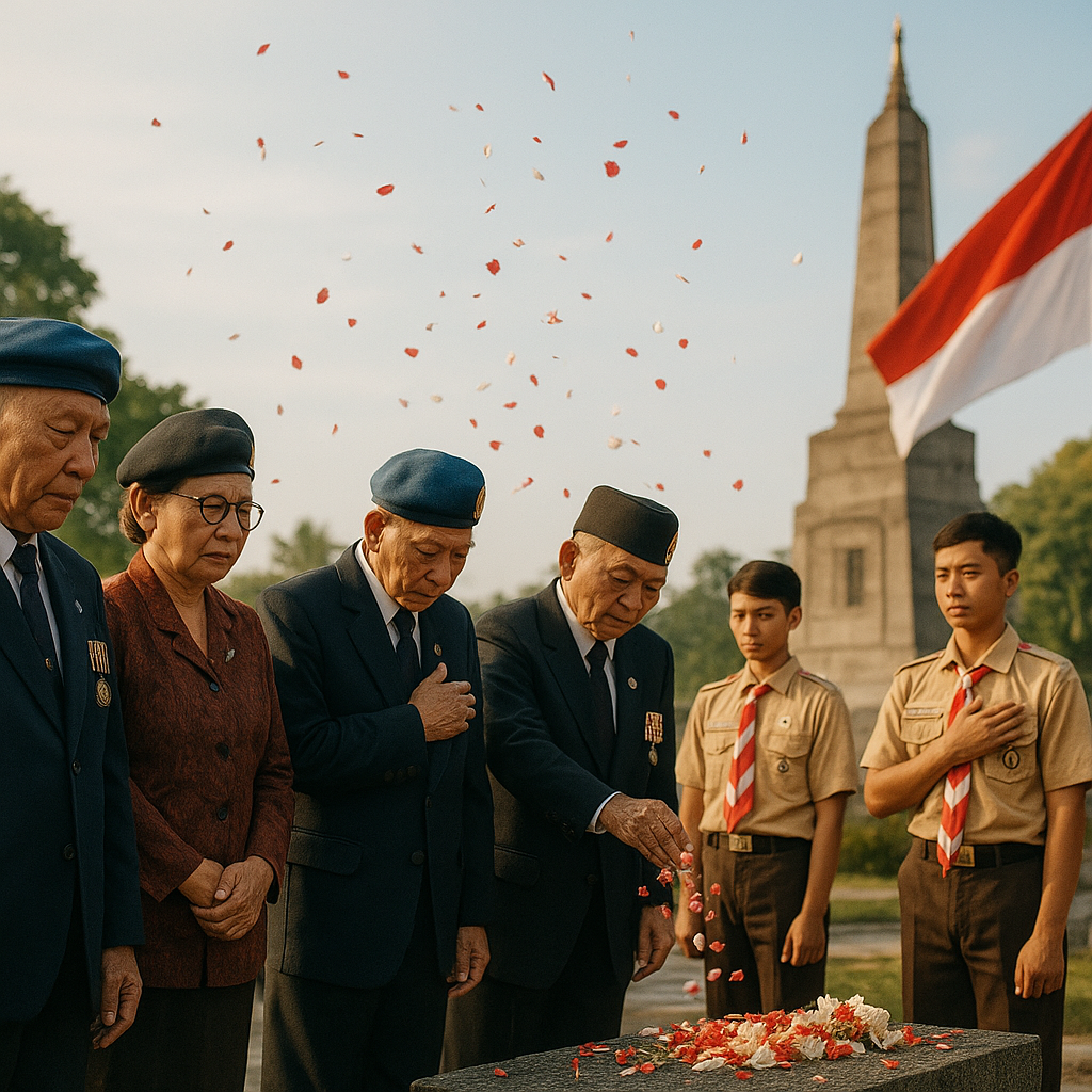 Peringatan 77 Tahun Pertempuran Ambarawa, Semangat Juang Purnawirawan Berkobar di Magelang