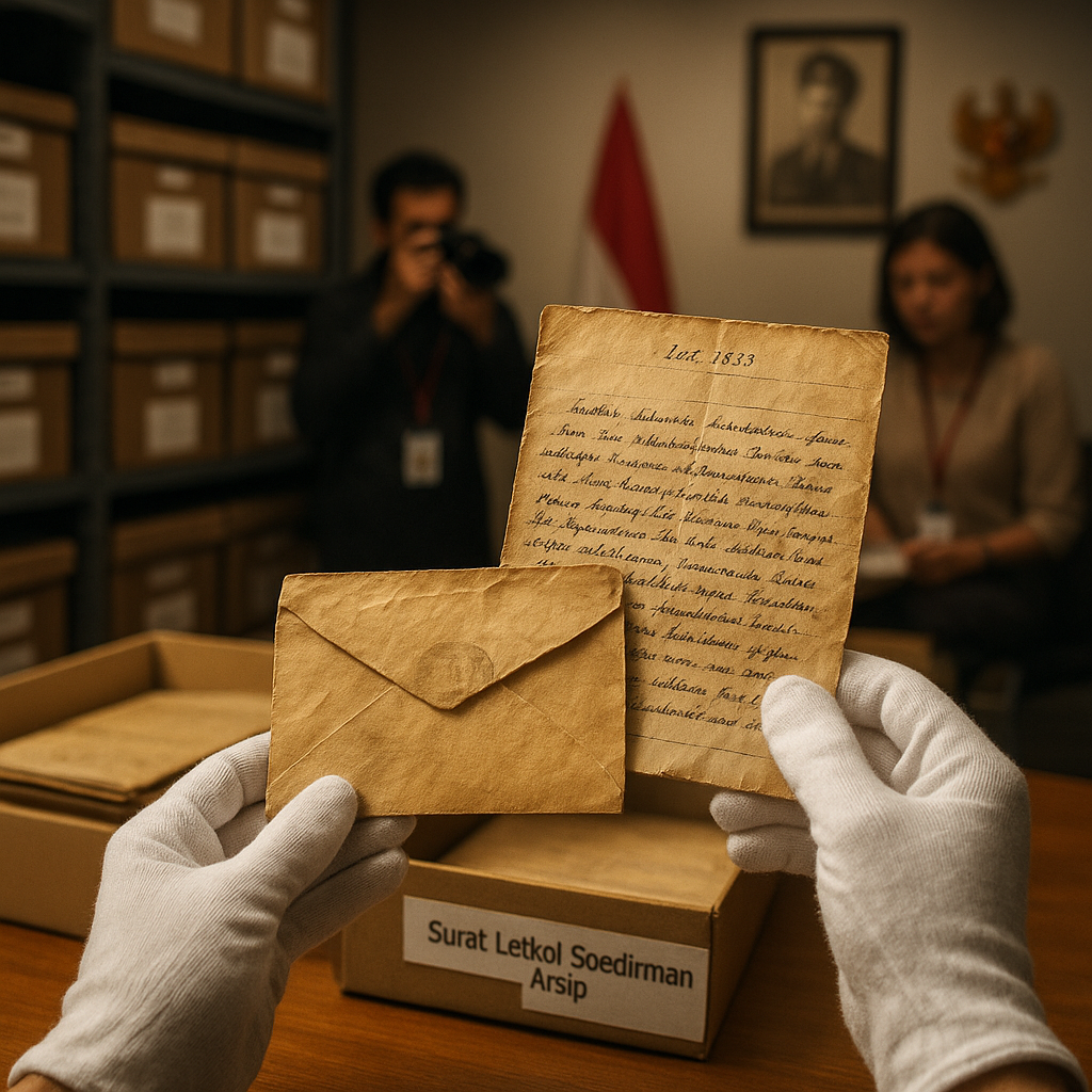 Arsip Juang: Surat-Surat Letnan Soedirman Ditemukan di Gudang Museum TNI