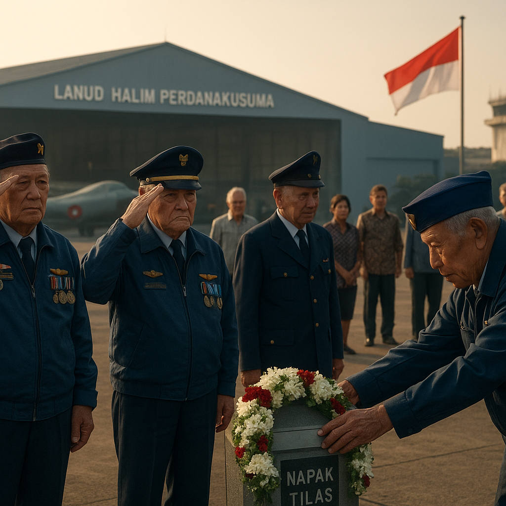 Napak Tilas Sejarah, Veteran AURI Kumpul di Lanud Halim Perdanakusuma