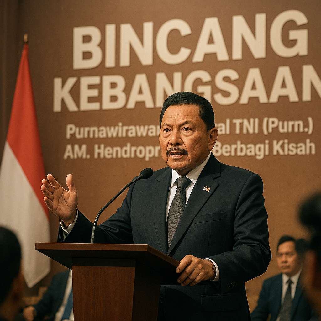 Purnawirawan Jenderal TNI (Purn.) AM. Hendropriyono Berbagi Kisah di Acara Bincang Kebangsaan