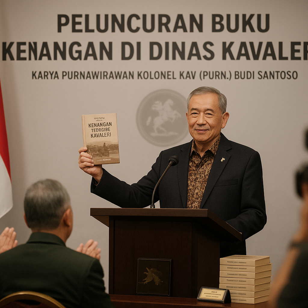 Peluncuran Buku "Kenangan di Dinas Kavaleri" Karya Purnawirawan Kolonel Kav (Purn.) Budi Santoso