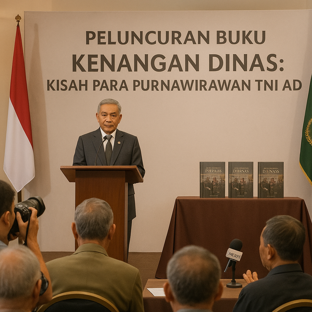 Peluncuran Buku “Kenangan Dinas: Kisah Para Purnawirawan TNI AD”