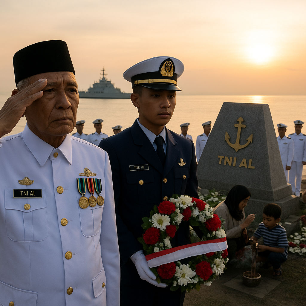 Semarak HUT ke-81 TNI AL: Napak Tilas Perjuangan dan Komitmen Jaga Maritim Nusantara