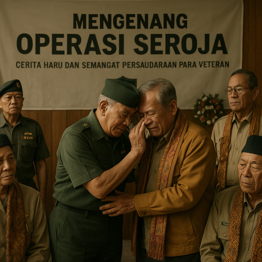 Mengenang Operasi Seroja: Cerita Haru dan Semangat Persaudaraan Para Veteran