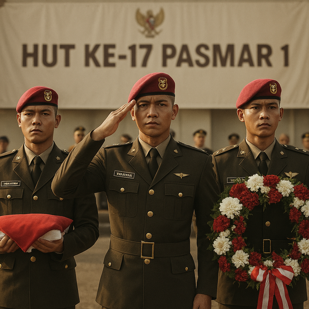 Kisah Pertempuran Tiga Prajurit Korps Marinir Di Acara Puncak Peringatan HUT Ke-17 Pasmar 1