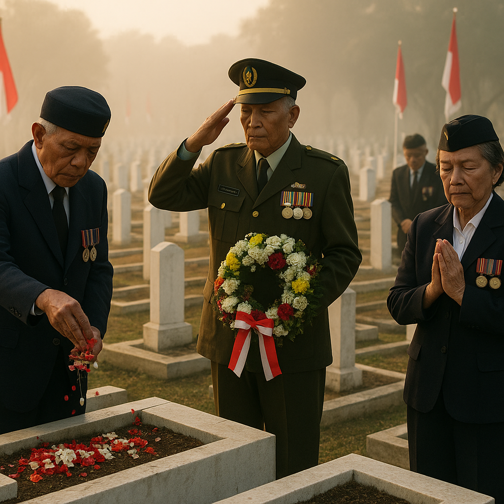 Ziarah ke TMP Kalibata, Menghormati Para Pahlawan di Hari yang Tenang