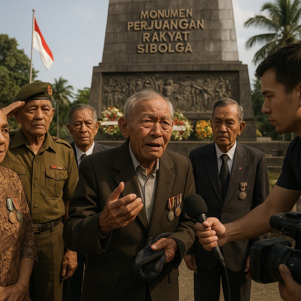Napak Tilas Jejuang di Monumen Perjuangan Rakyat Sibolga, Purnawirawan Bagikan Kisah Heroik